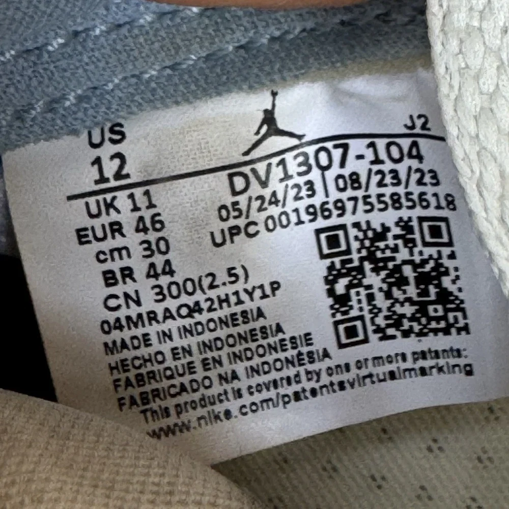 Size‎ 12 - Air Jordan 1 Zoom Comfort 2 High Dark Powder Blue